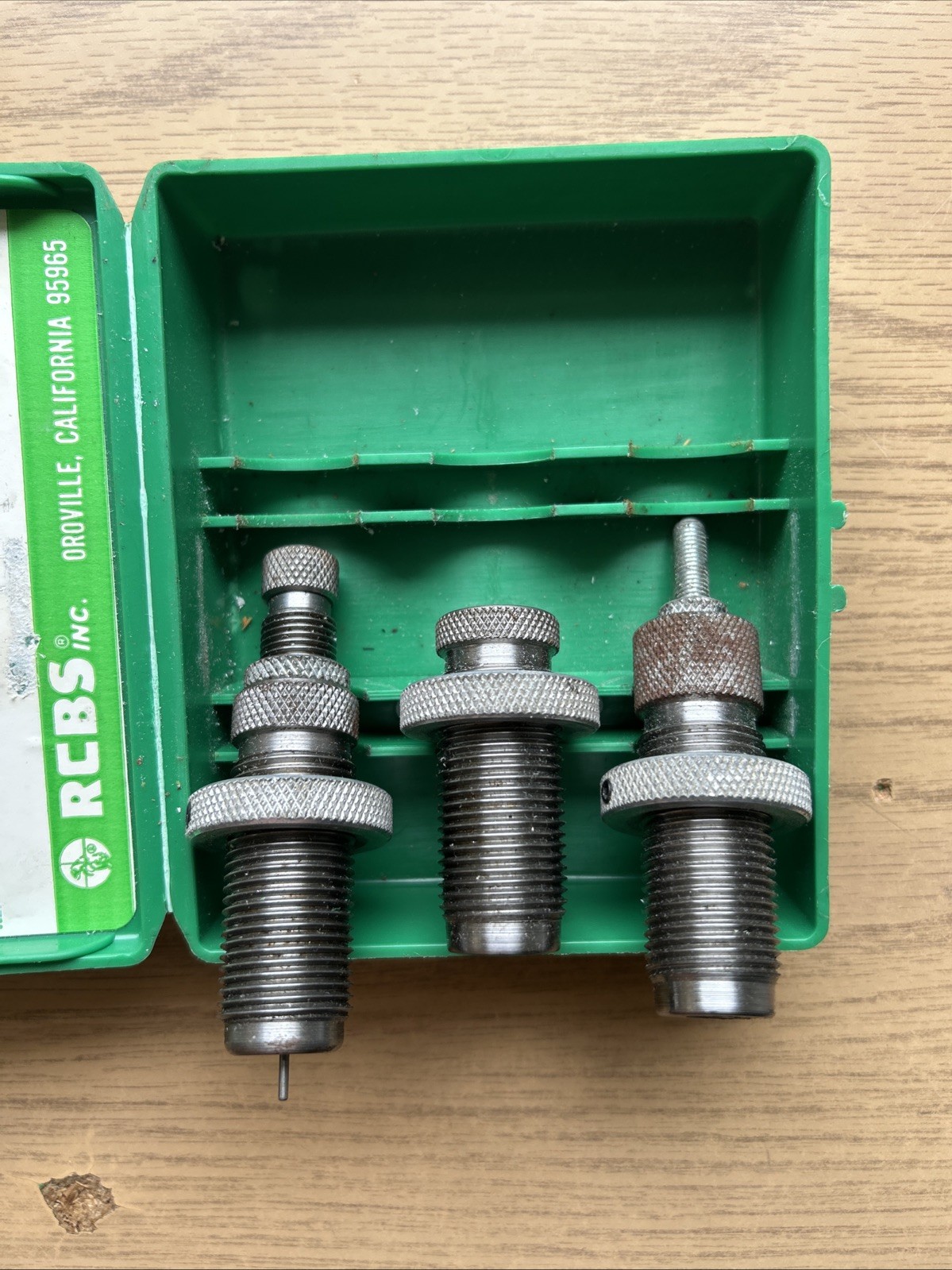 RCBS PRECISIONEERED .357 MAGNUM WC RELOADING DIE SET, GROUP B # 18207