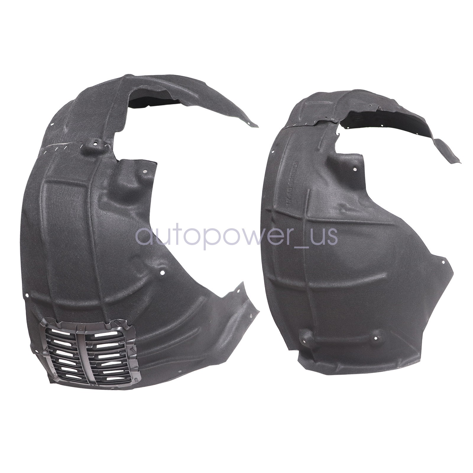 For Audi Q5 2018 2019-22 2023 2Pcs Front Left & Right Fender Liner Set Black New