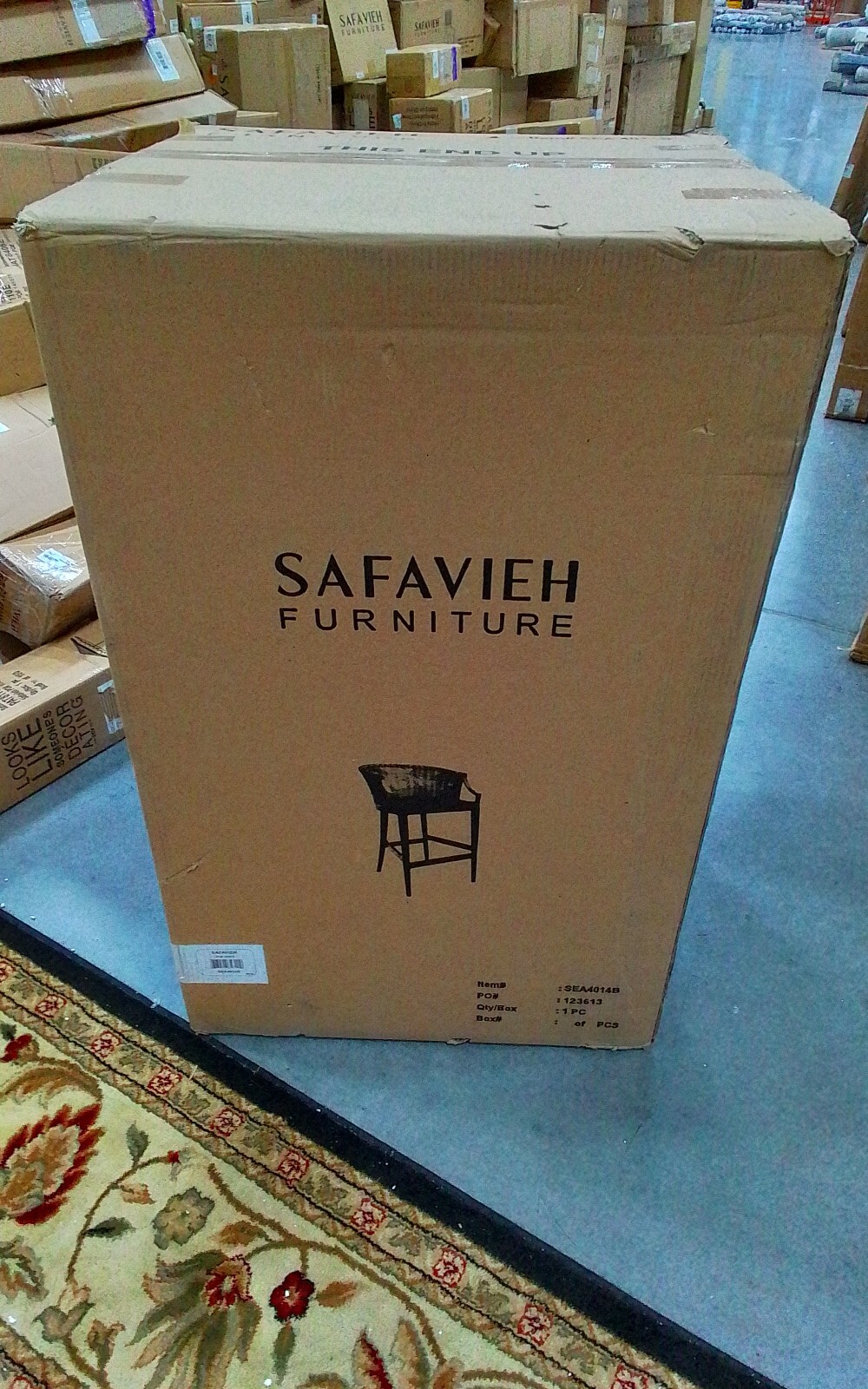Safavieh BRANDO BARSTOOL, Reduced Price 2172746305 SEA4014B