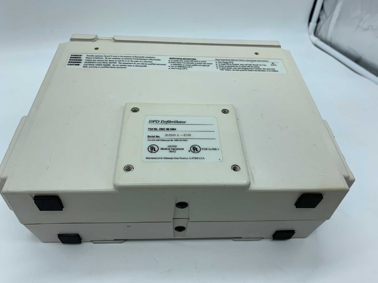 DATASCOPE DPD DEFIB UNIT ONLY