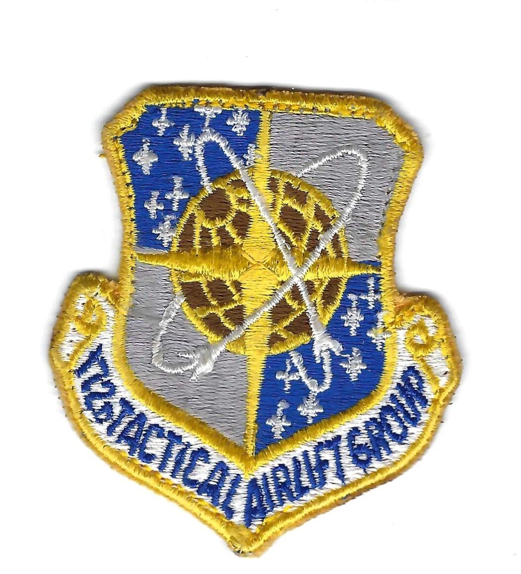 PATCH USAF 172nd TACTICAL AIRLIFT GROUP TAG MISSISSIPPI AIR GUARD     B8-20