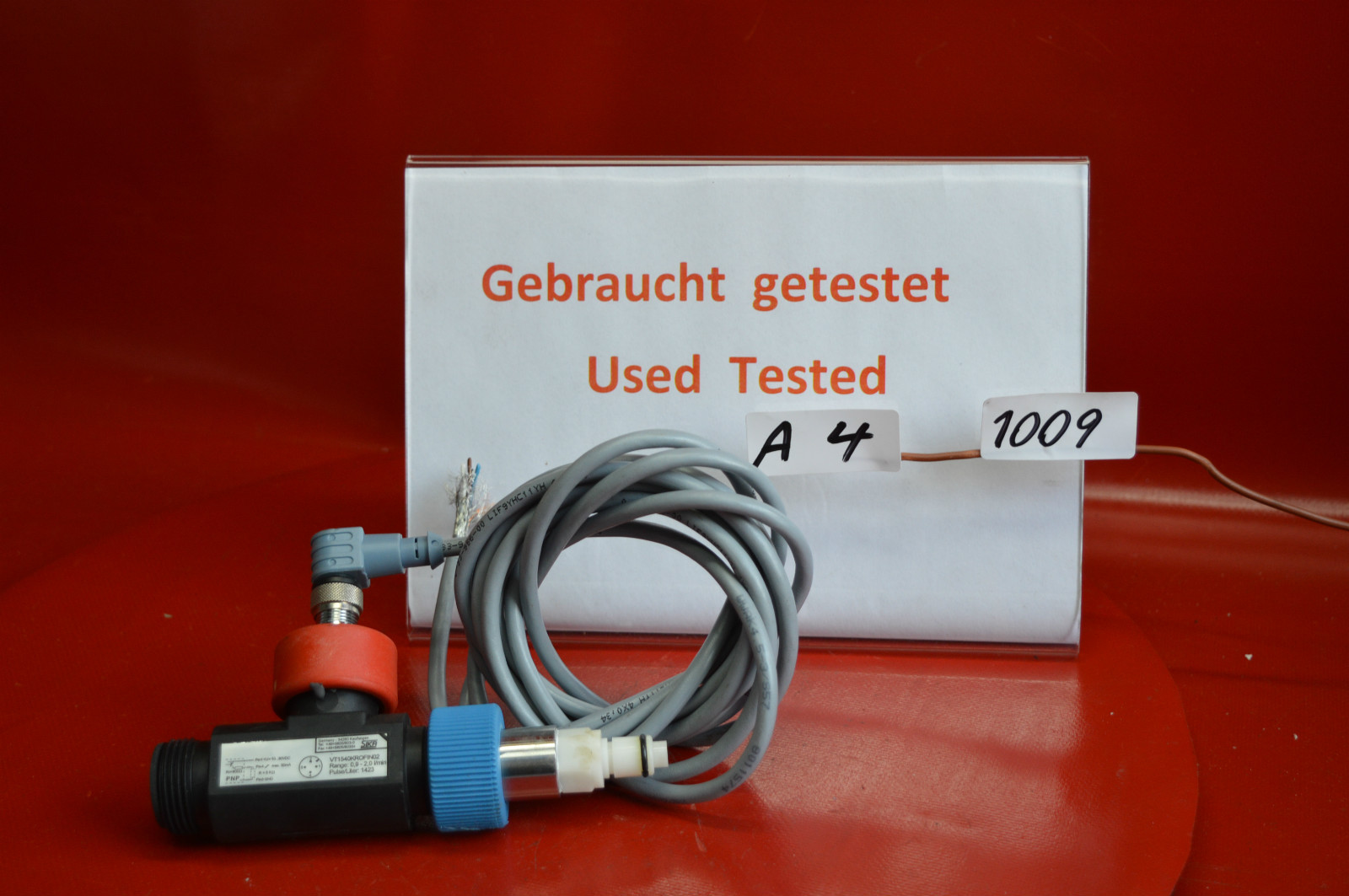 SIKA VT1540KROFIN02 FLOWER SENSOR Turbines - Flow Meter