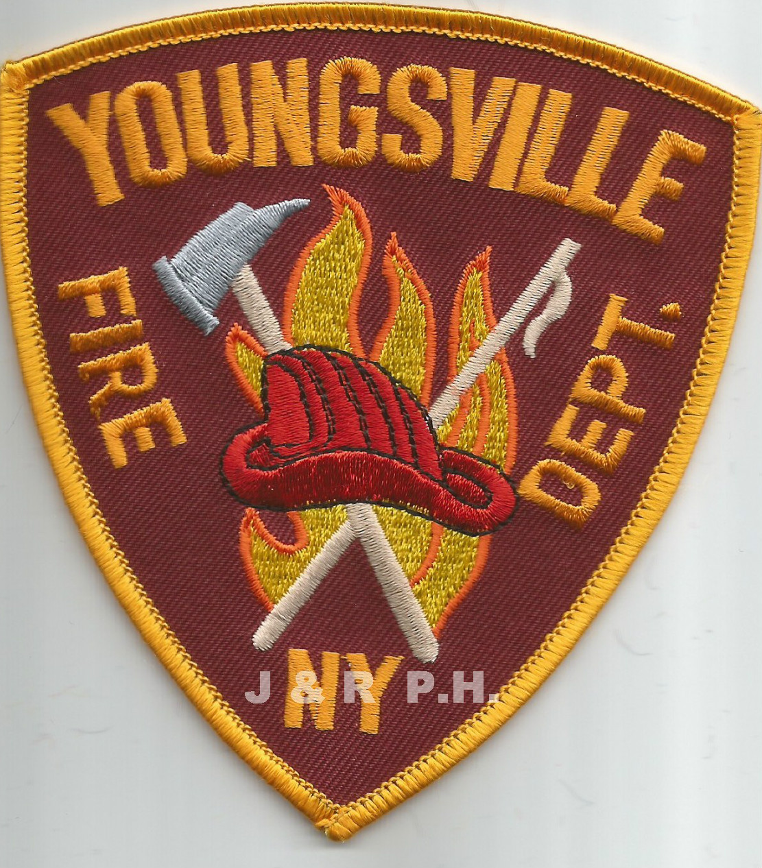 Youngsville  Fire Dept., New York (4" x 4.5" size)  fire patch