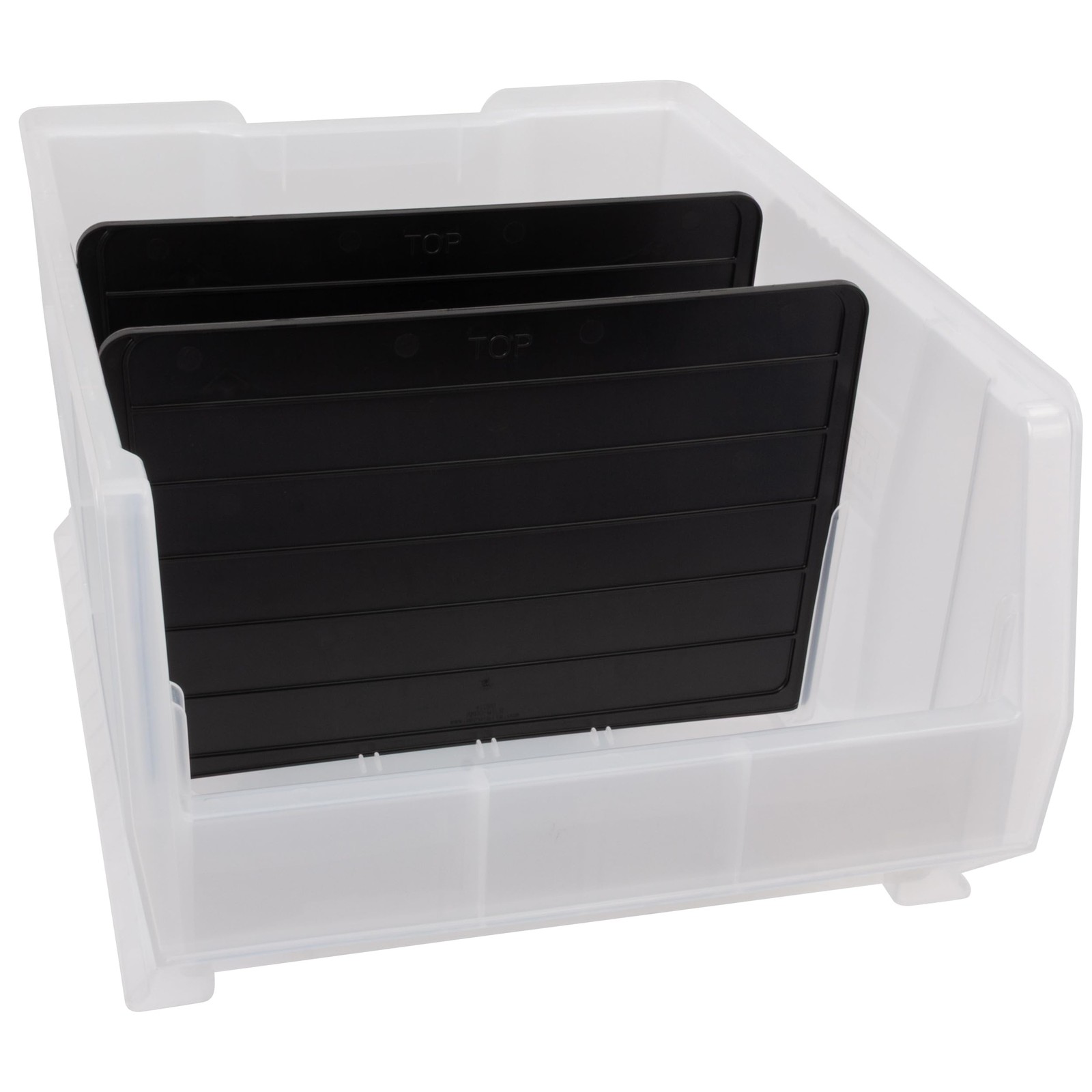 Akro-Mils 30289 Super-Size Akrobins Plastic Storage Bins Space-Saving Stackable