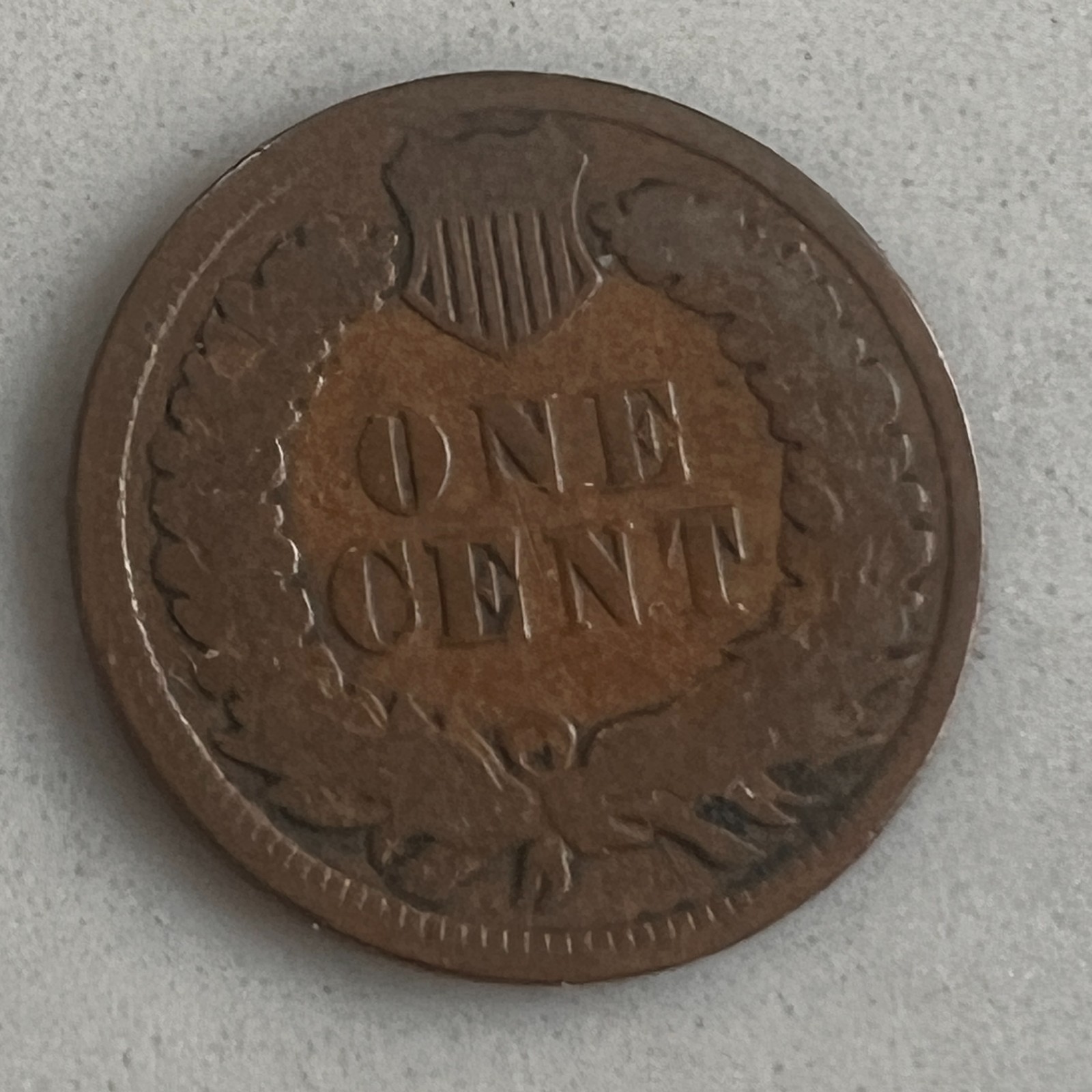 1883 US Indian Head One Cent Penny