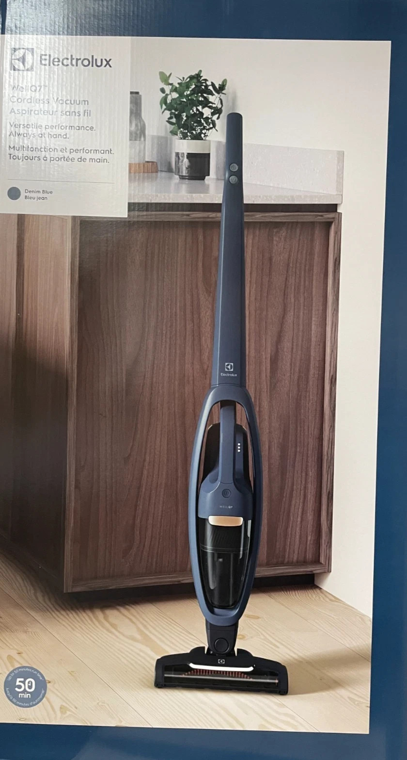 Electrolux WellQ7 Cordless Vacuum EHVS35S2AD Denim Blue NO BATTERY INCLUDED