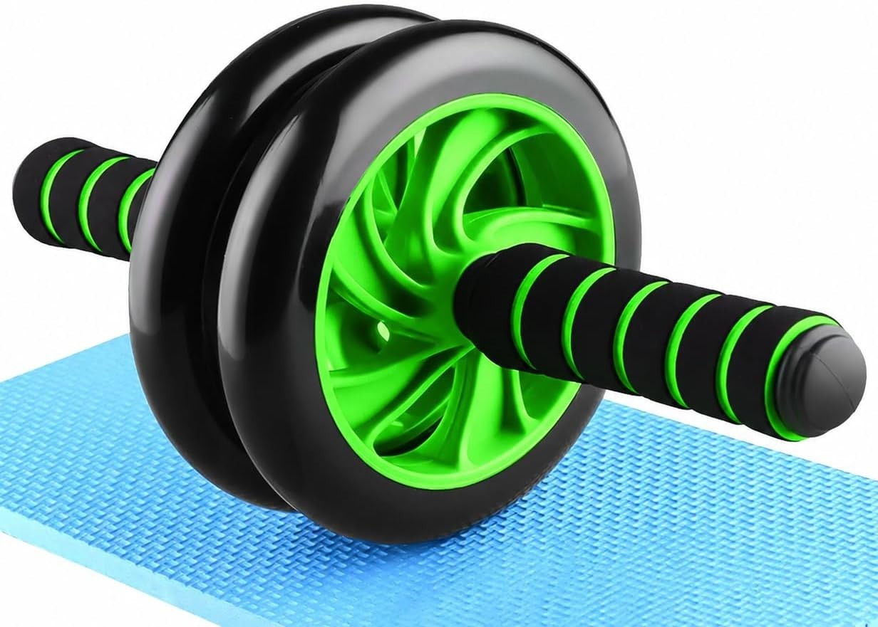 Ab Roller Wheel Abdominal Fitness Gym Exercise Equipment Core Workout Training