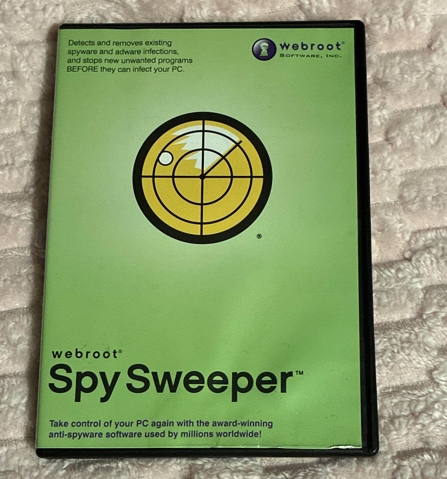 Webroot Spy Sweeper Anti-Spyware CD for Windows 98SE/Me/2000/XP