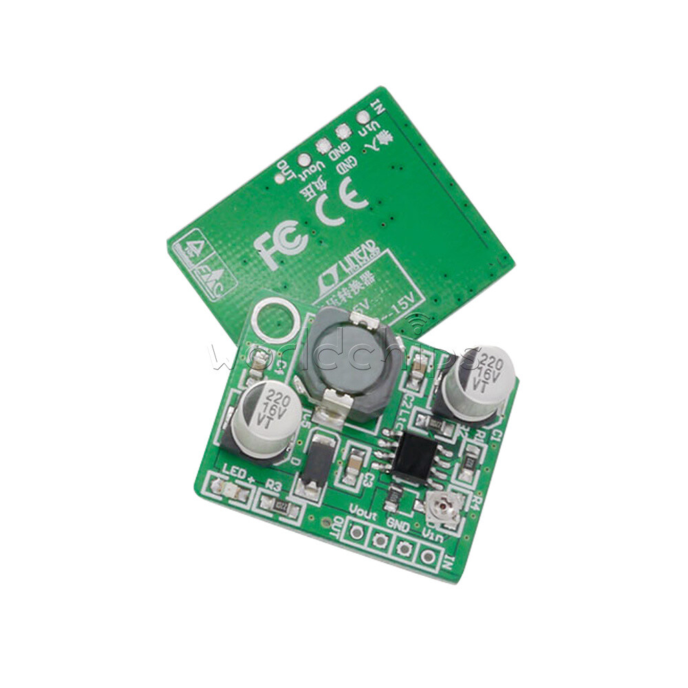 DC-DC Negative Voltage Conversion Module 3~15V to 1.25~15V Adjustable 300mA