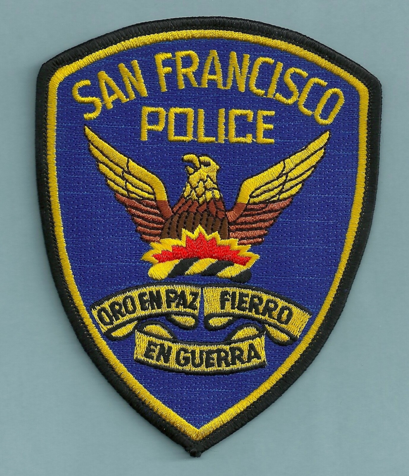 SAN FRANCISCO CALIFORNIA POLICE SHOULDER PATCH