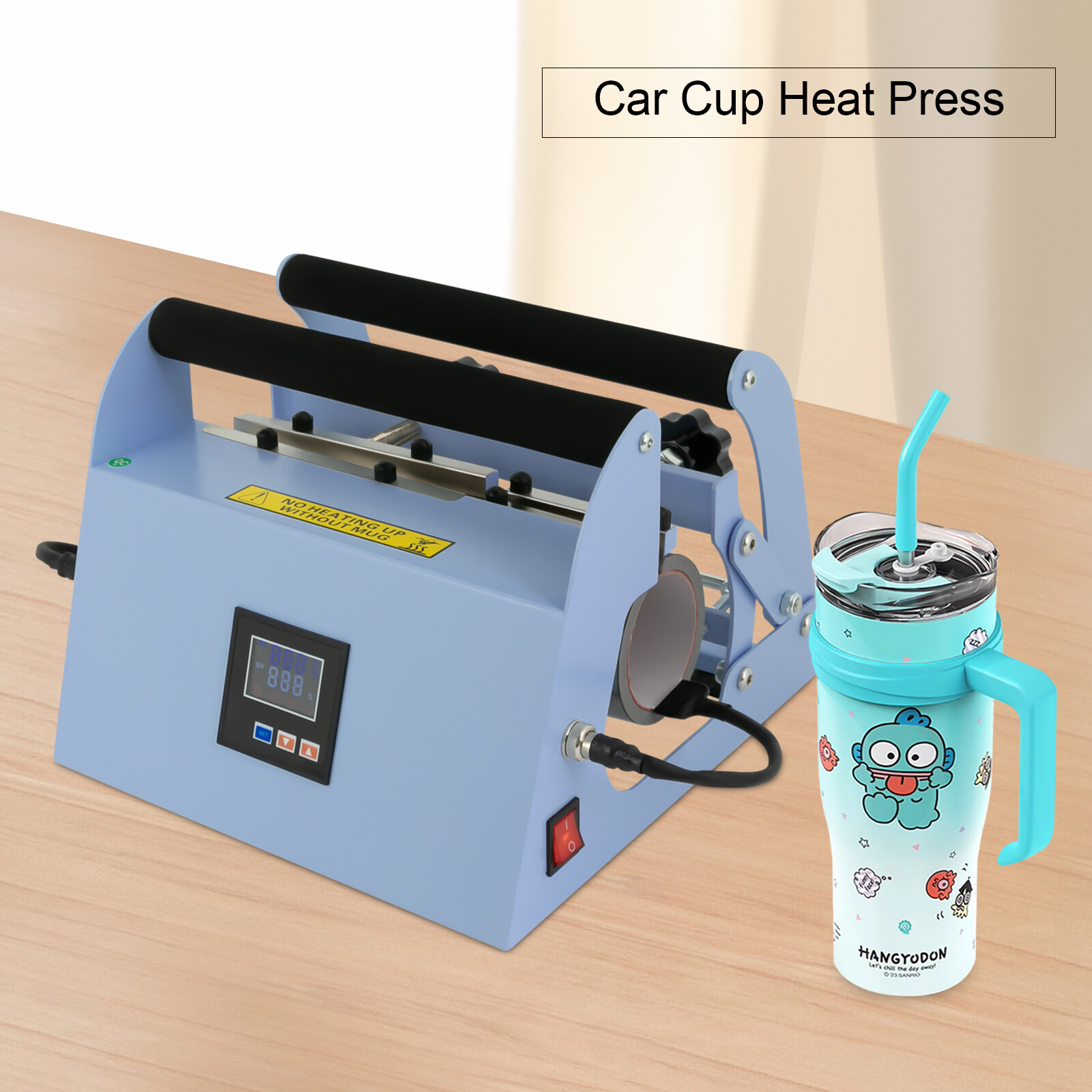 40oz Electric Tumbler Heat Press Machine Car Cup Mug Heat Press Machine 500W