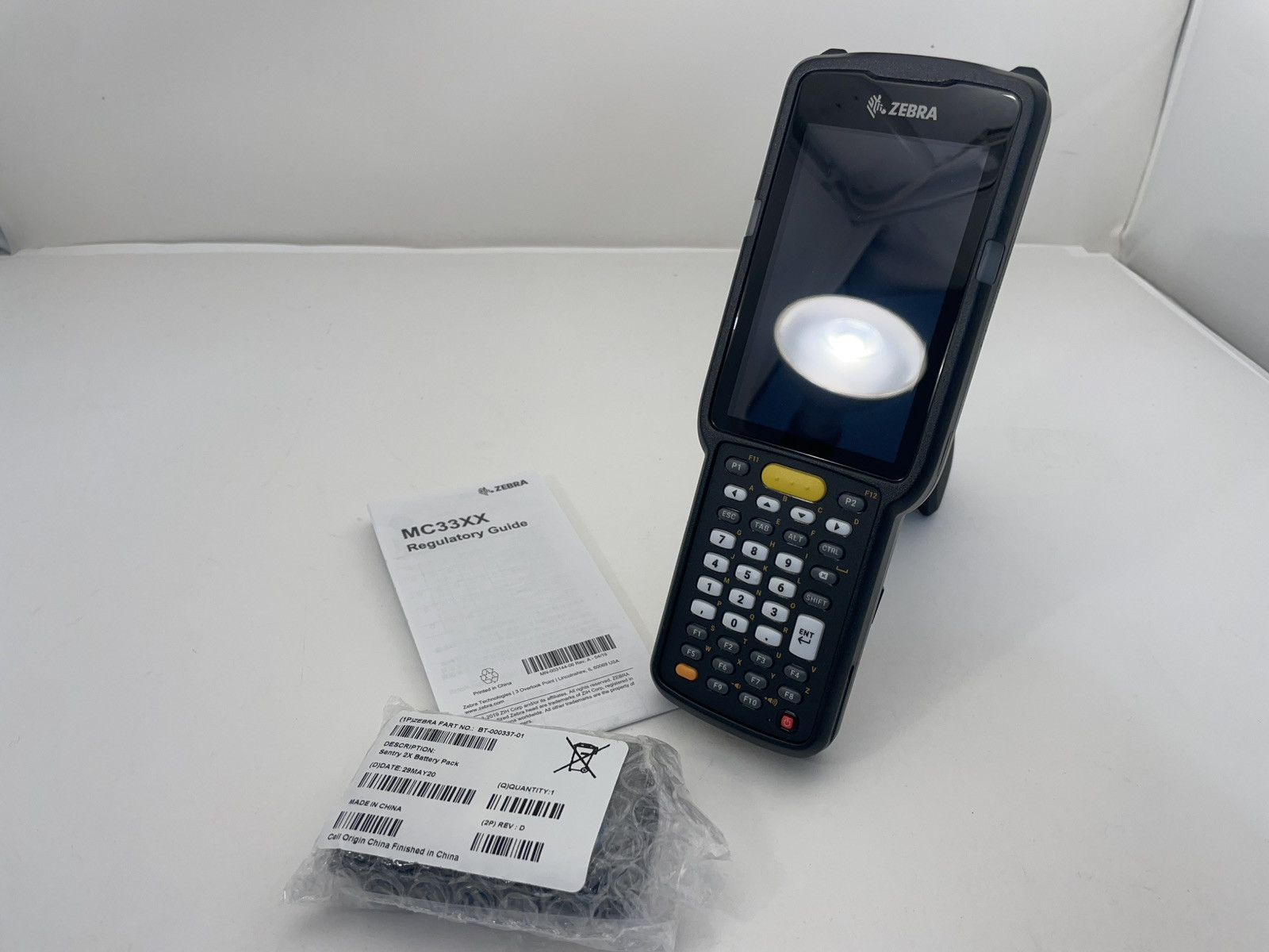 Zebra MC3300 4" Computer Barcode 2D Scanner BT Gun Android MC330K-GI3HA3US01 New