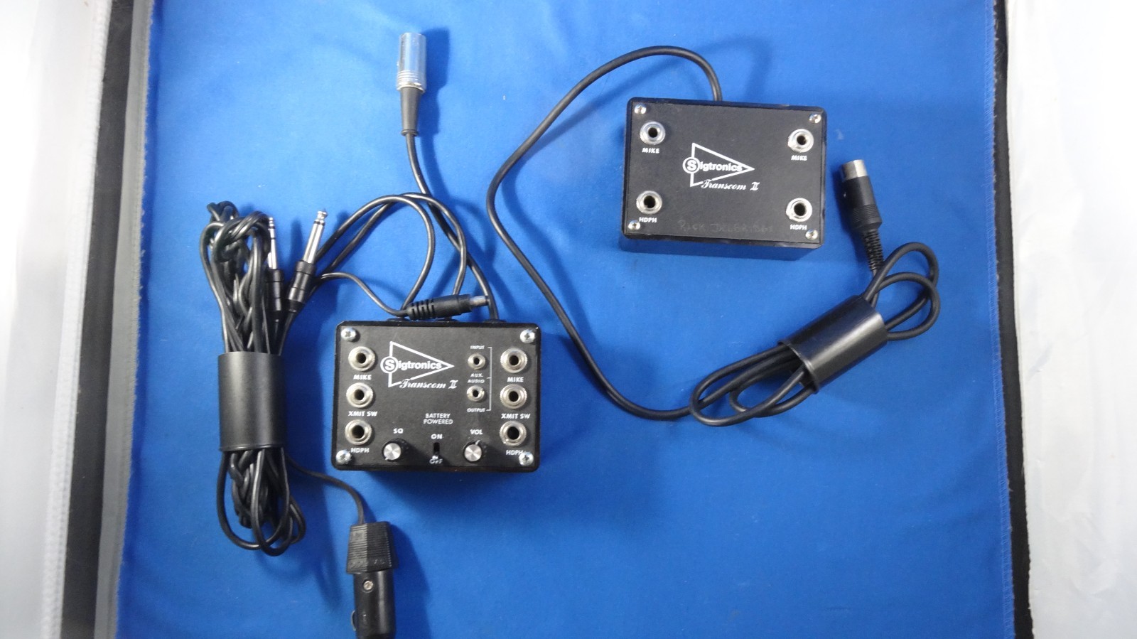 Sigtronics Transcom II Internal Battery or Ext Powered SPO-42 Aircraft Intercom