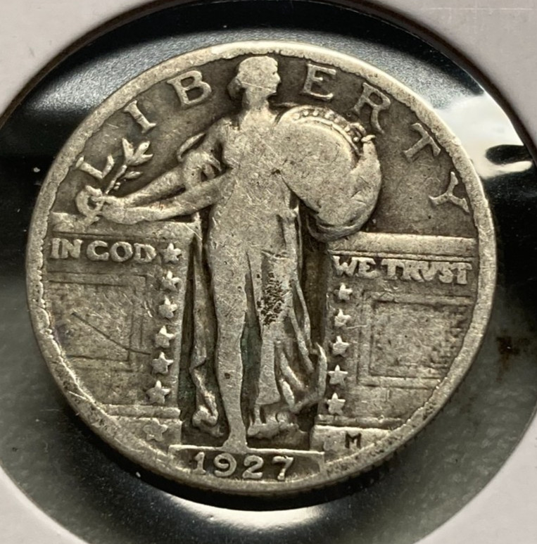 1927 Standing Liberty Silver 25¢ 1375 **VERY NICE COIN**