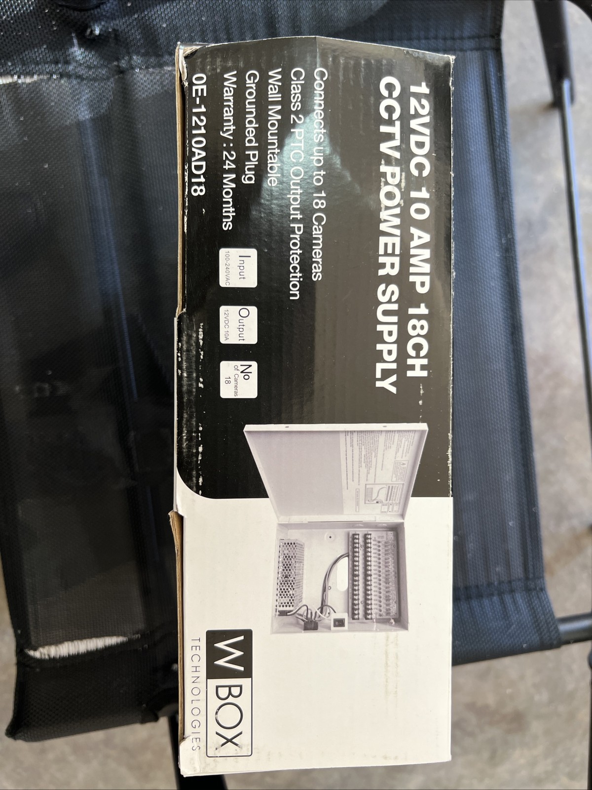 Analog Camera Power Supply 12VDC. 18cameras Channels