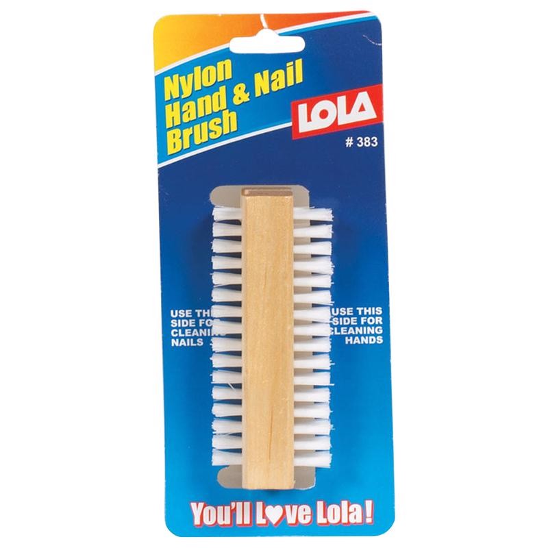 Lola Wood Handle Hand and Nail Brush (9-pack)
