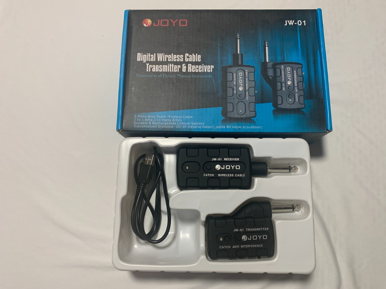 JOYO DIGITAL WIRELESS CABLE TRANSMITTER AND RECEIVER