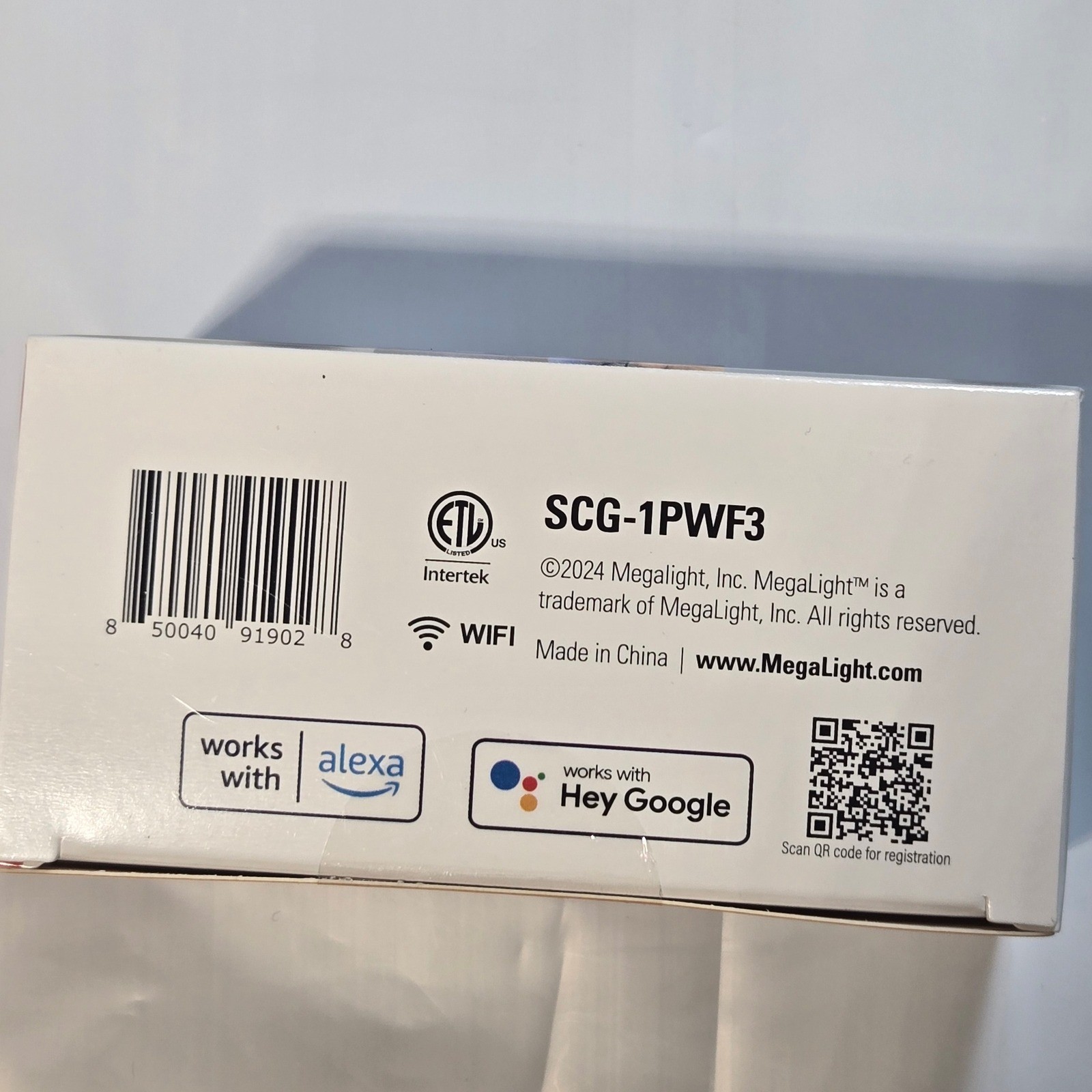 MegaLight Wifi Smart Plug 2-Pack White Alexa Google Assistant TUYA SCG-1PWF3 NEW