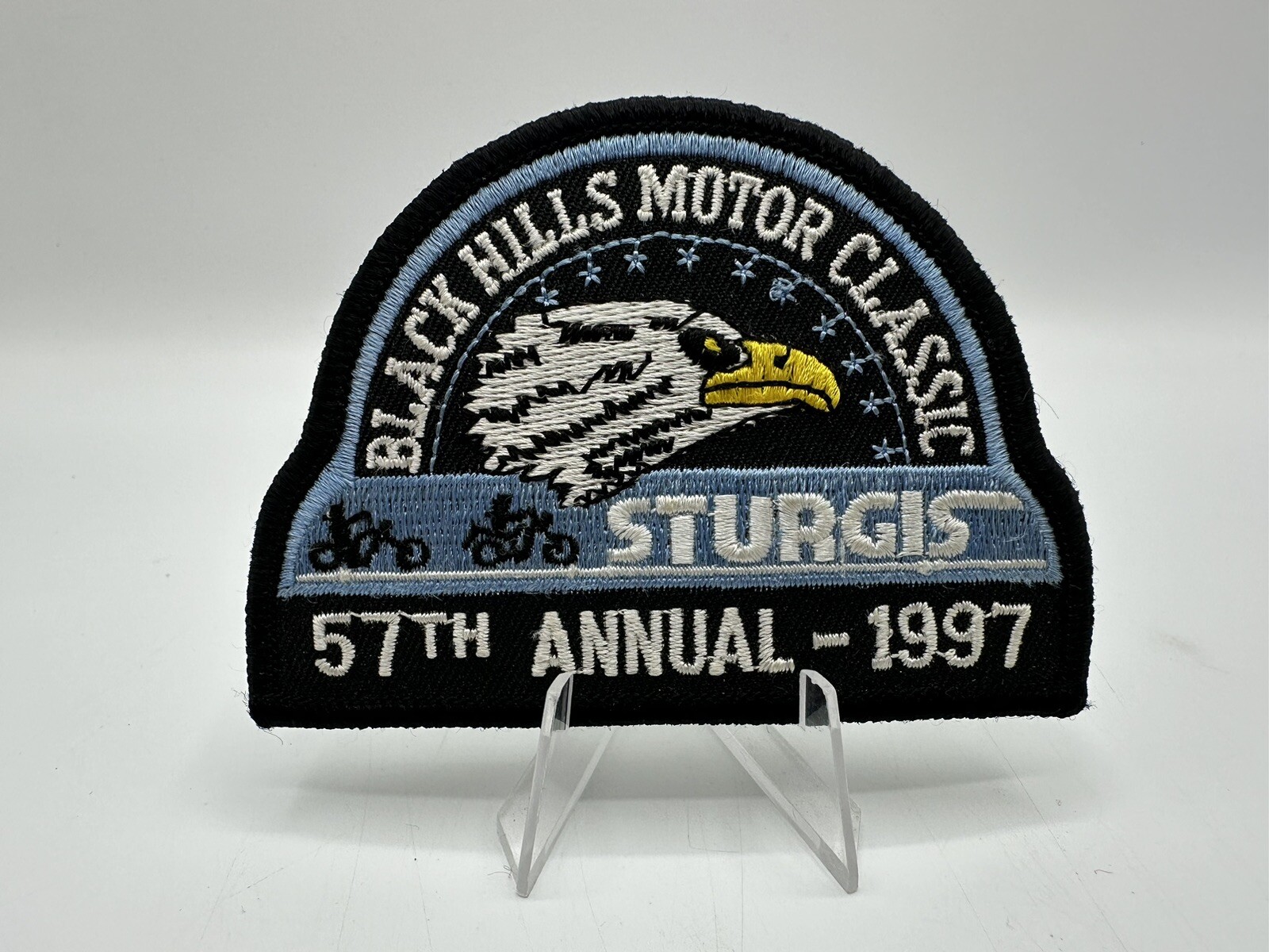 VTG Harley Davidson Rare Black Hills Motor Classic 57 Annual 1997 New Patch