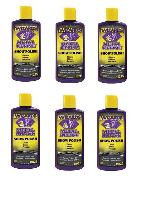 Wizard Products Metal Refine 8oz. 11025 (6 Pack)