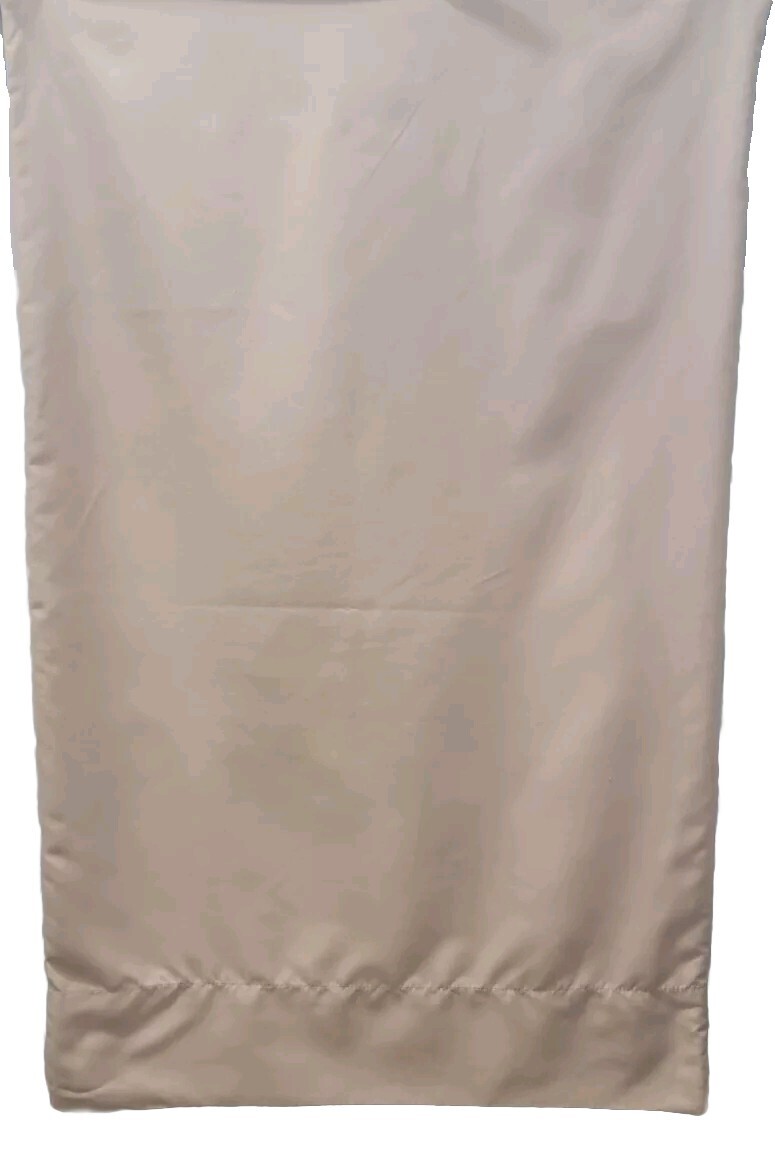 2 Tan Pillowcases 100% Polyester. 20 X 32 Standard/queen.