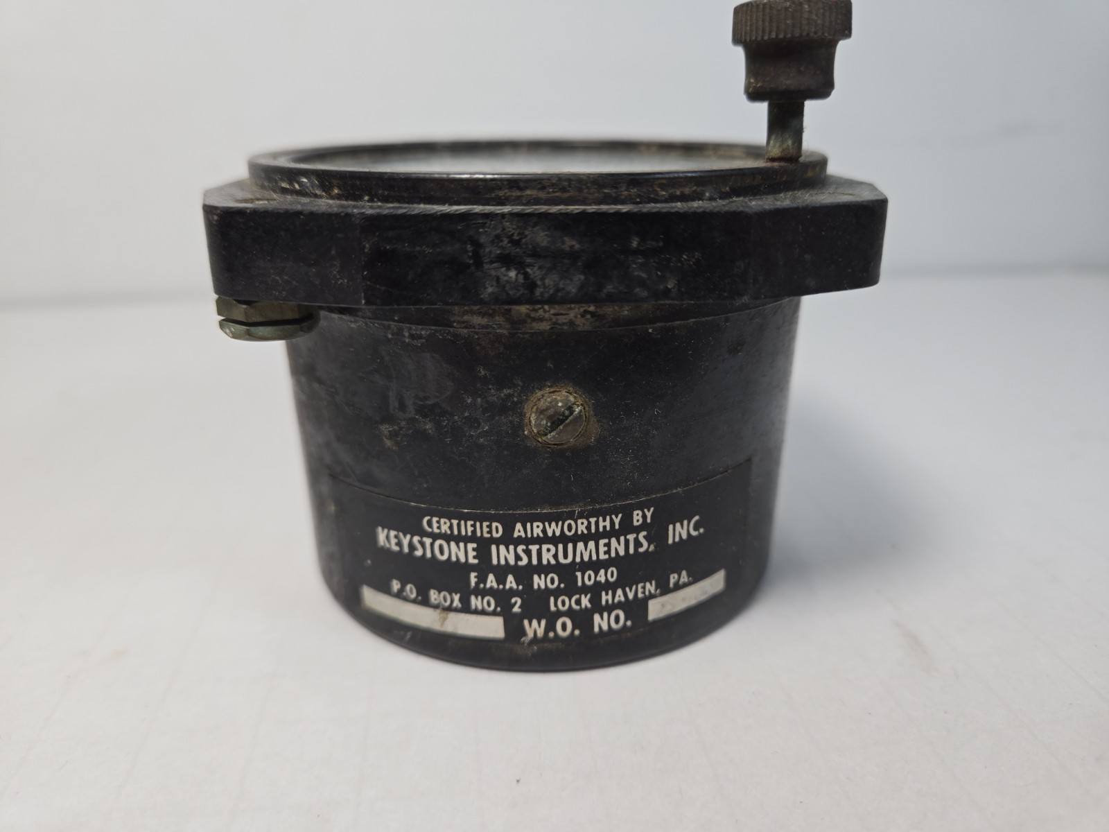 AEROMARINE INSTRUMENTS AIRSPEED INDICATOR P/N AS-391A