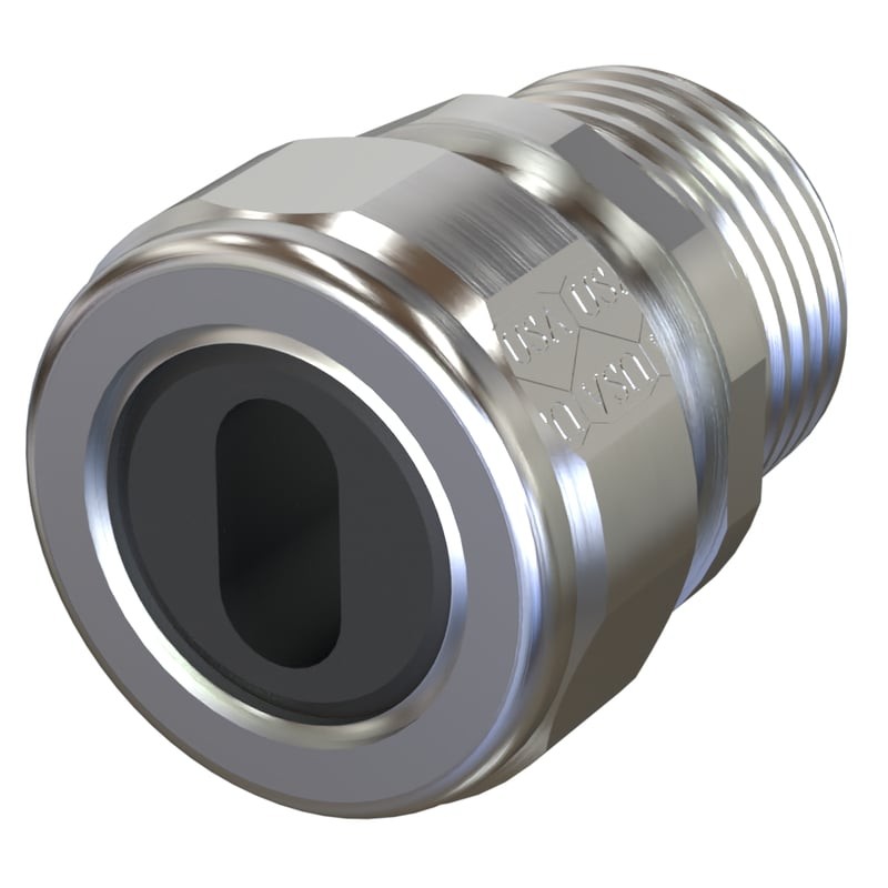 Multiple UF50 1/2" Cable Compression Connector, PVC, MPN: UF50