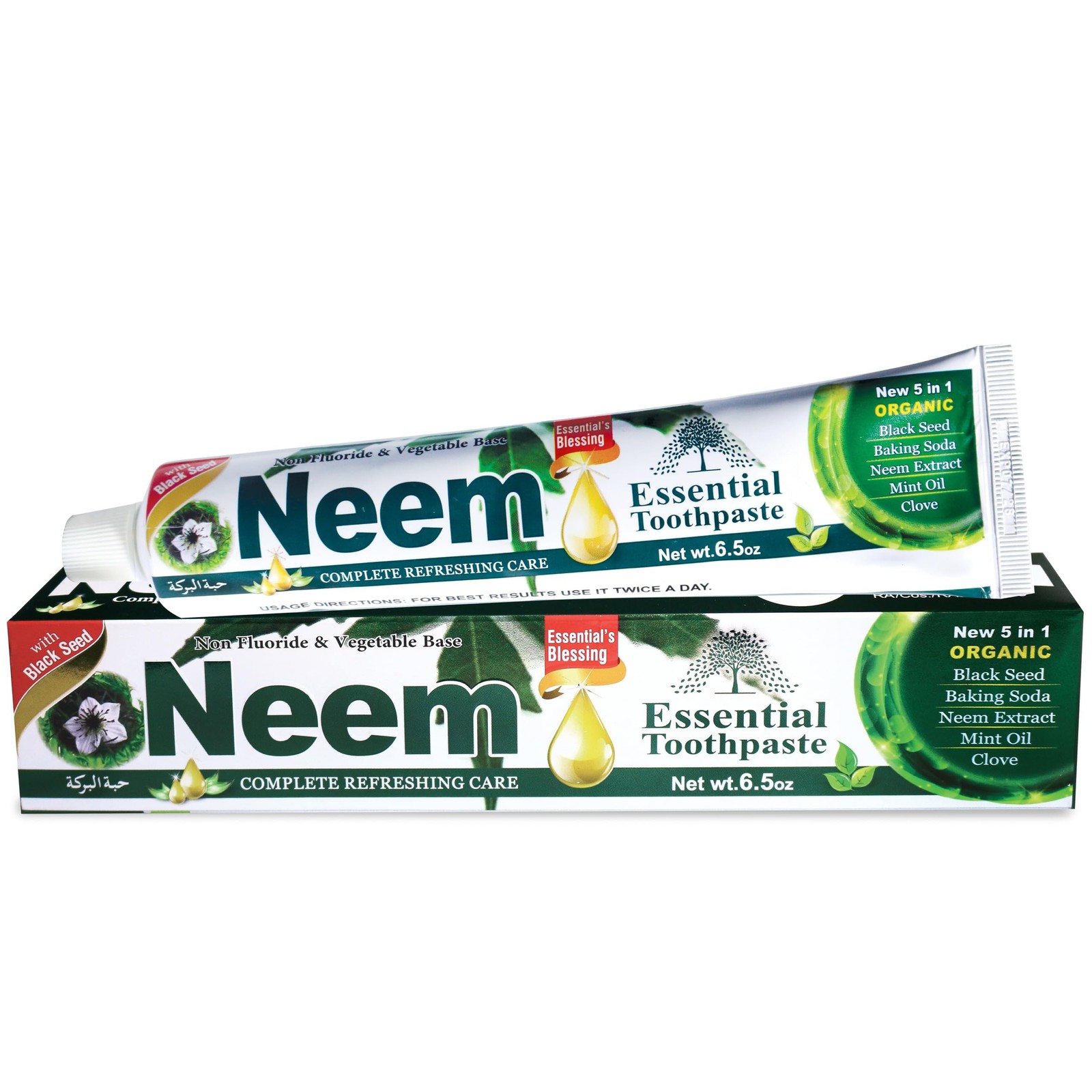 Neem New 5 in 1 100% Fluoride Free