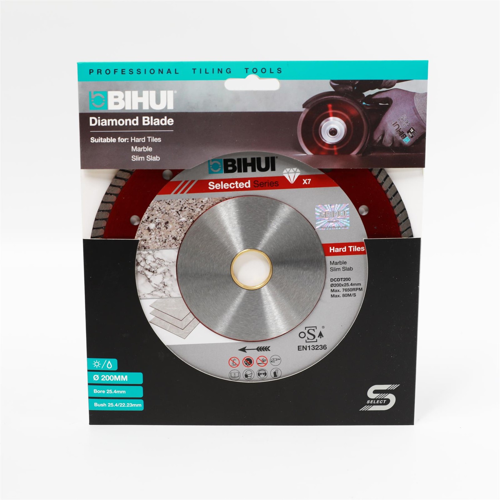 BIHUI B-Turbo Diamond Cutting Blade, 8-Inch - DCDT200