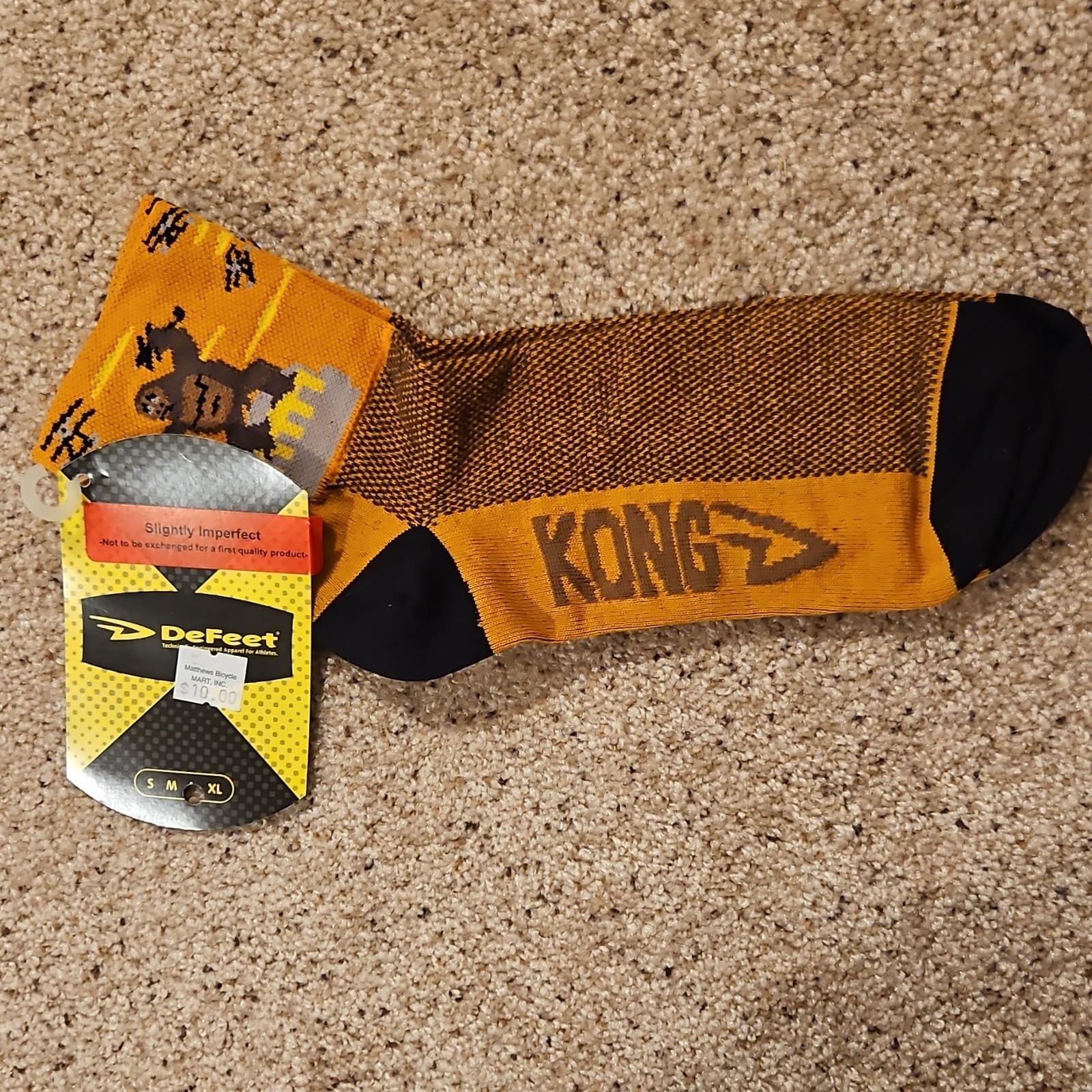 SockGuy & DeFeet Multicolor Graphic Cycling Athletic Socks Lot NWT