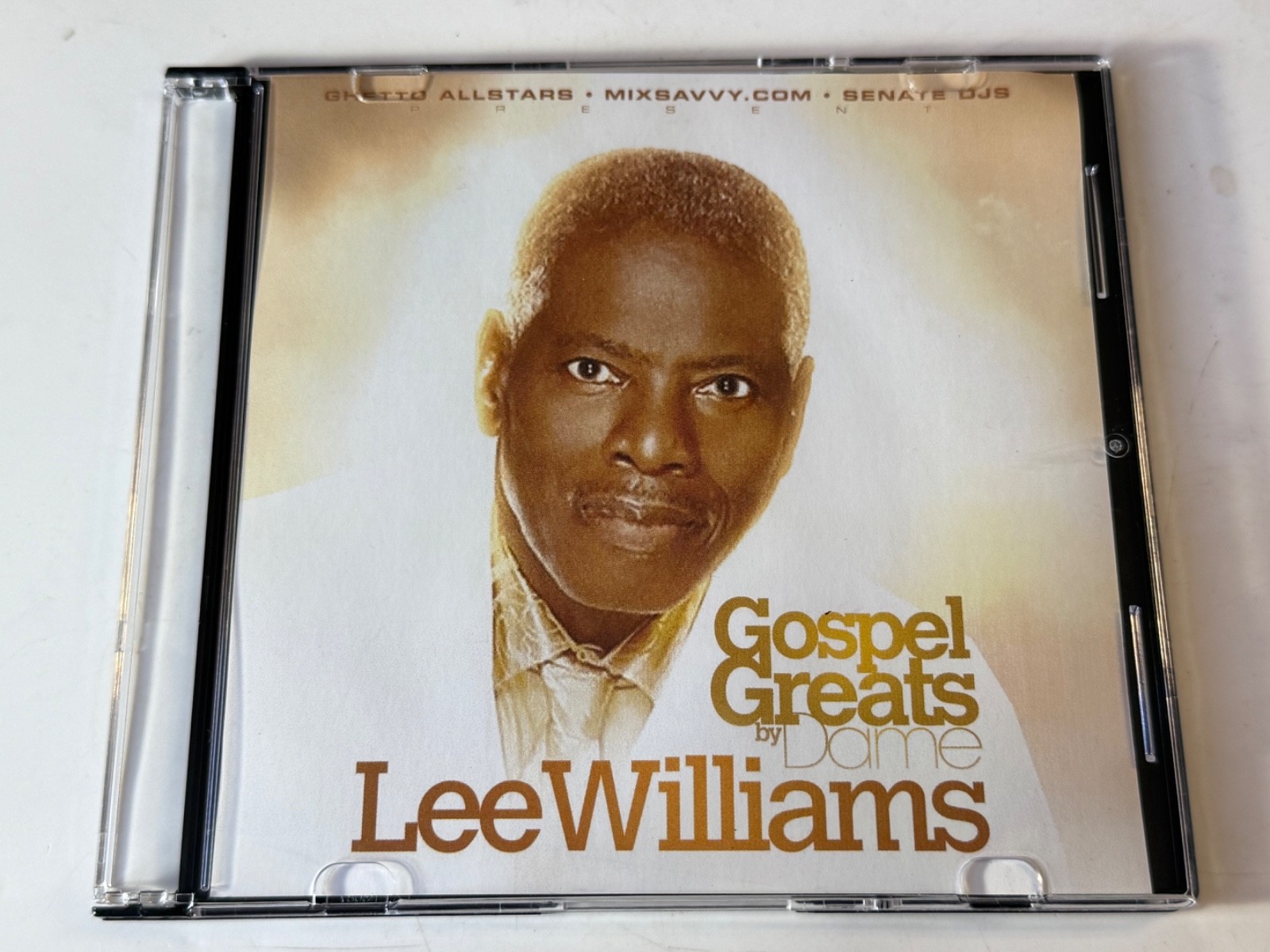 LEE WILLIAMS DAME - GOSPEL GREATS - GOSPEL RNB R&B MIXTAPE MIX CD