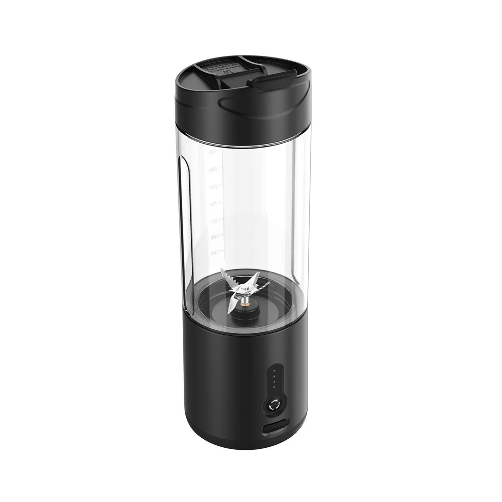 Portable Blender Mini Electric Fruit Juicer Mixer USB Rechargeable Smoothie Oran