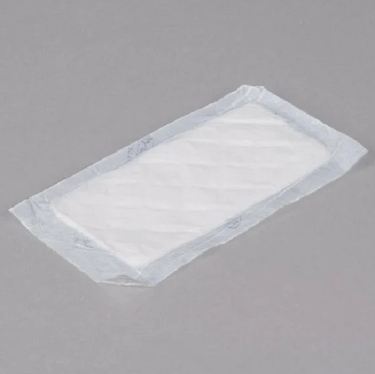 Novipax Dri-Loc DLAC40 Absorbent Pads 4x6.5 White Case 1500 Meat Food Packaging