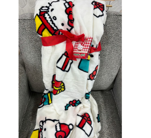 brand new hello kitty blanket ,,