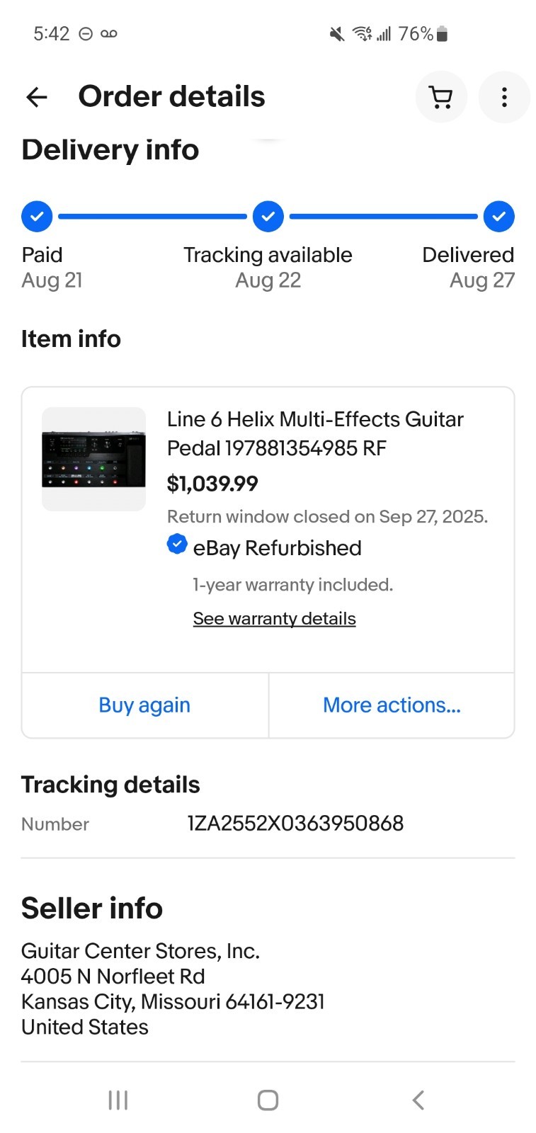 Line 6 Helix Multi-Effects