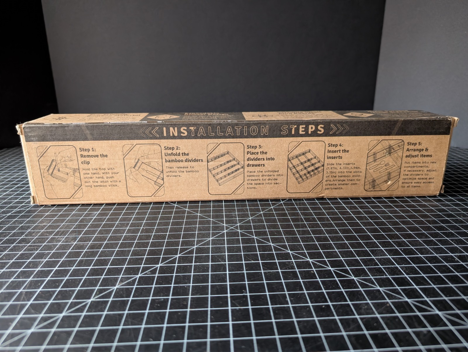 MHBAC - Bamboo Drawer Dividers