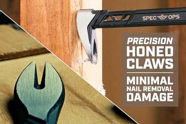 Tools Nail Puller Cats Paw Pry Bar for Prying, Demolition & Nail Pulling,