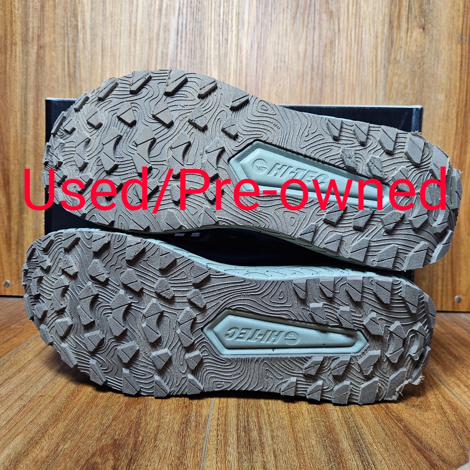 HI-TEC Men's Trail Breathable Mesh Lining Shoes ~ Blue ~ Various Sizes