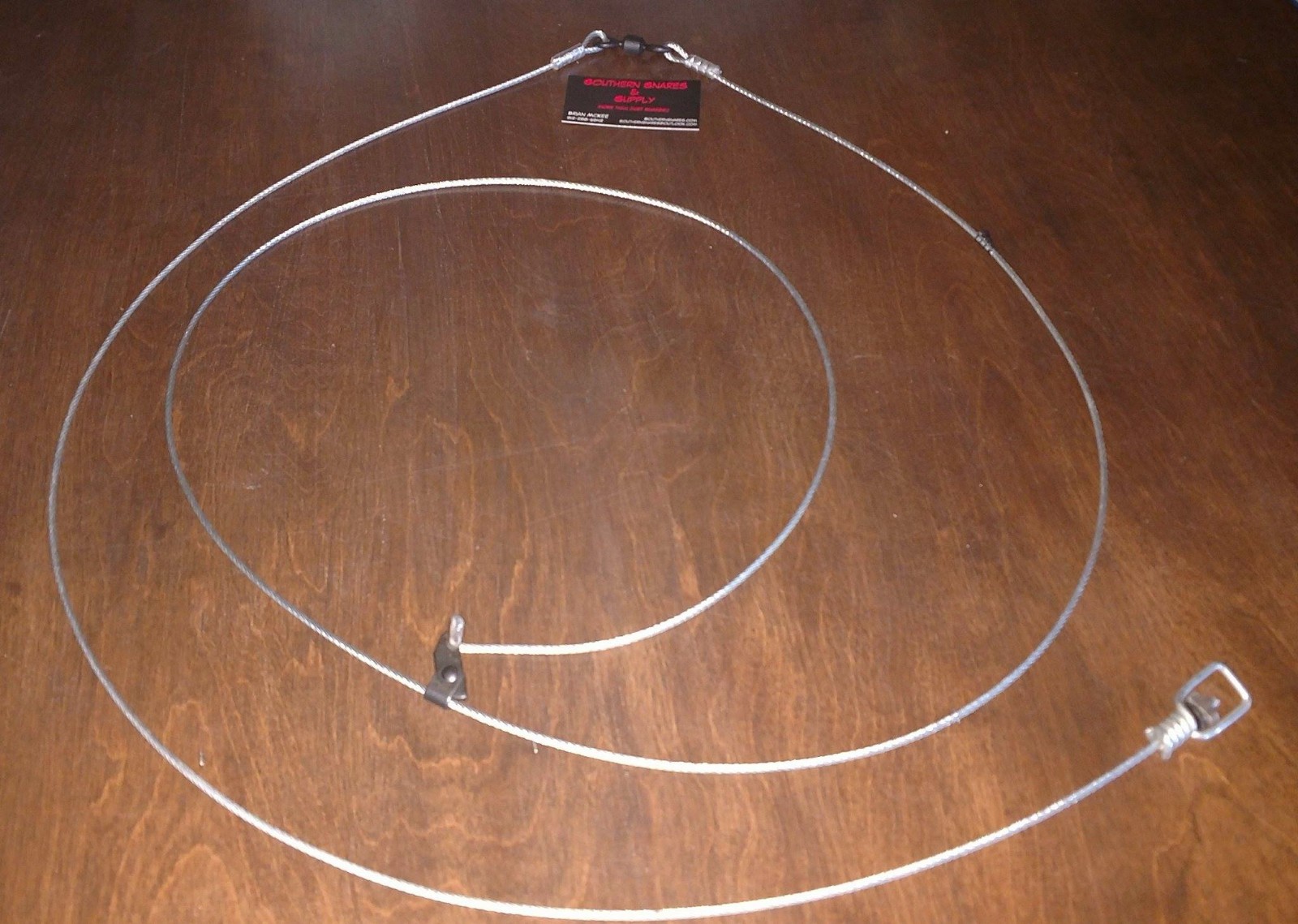 SOUTHERN SNARES 4 CT SUPER HOG SNARE 120" 1/8 CABLE HEAVY DUTY HOG SNARE LOADED
