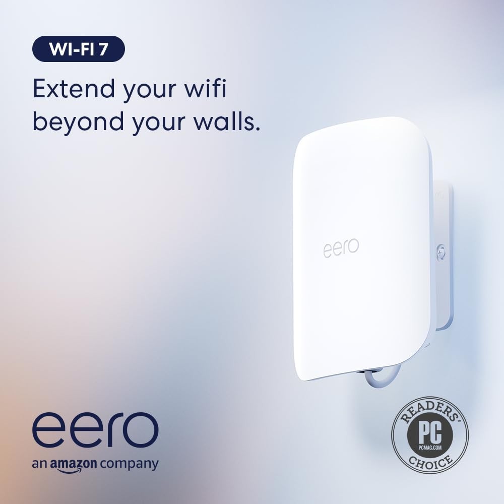 eero Outdoor 7 Mesh WiFi Router - SN10111 - Brand New & Sealed with AC adapter
