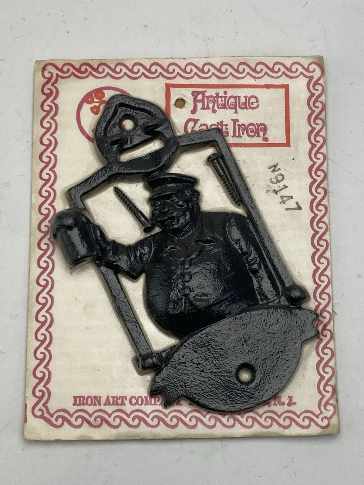 Cast Iron Sailor Drinking Beer Bottle Opener LB66 Mr Lang