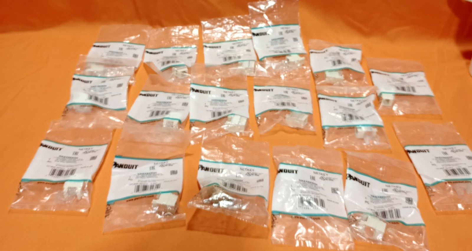Lot Of 17 Panduit NK6X88MIW