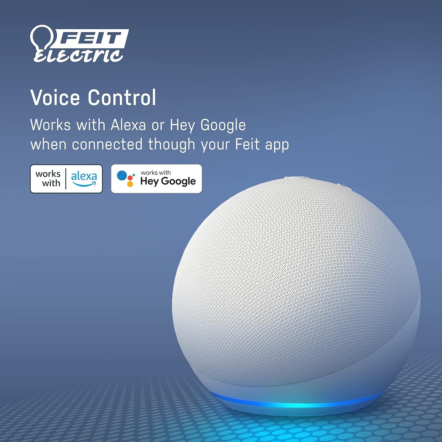 Compact Smart Plug - Voice Controlled Wi-Fi Socket with Built-In Night Light