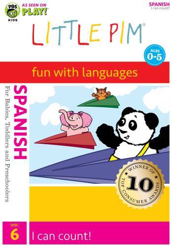 Little Pim I Can Count Spanish - VERY GOOD