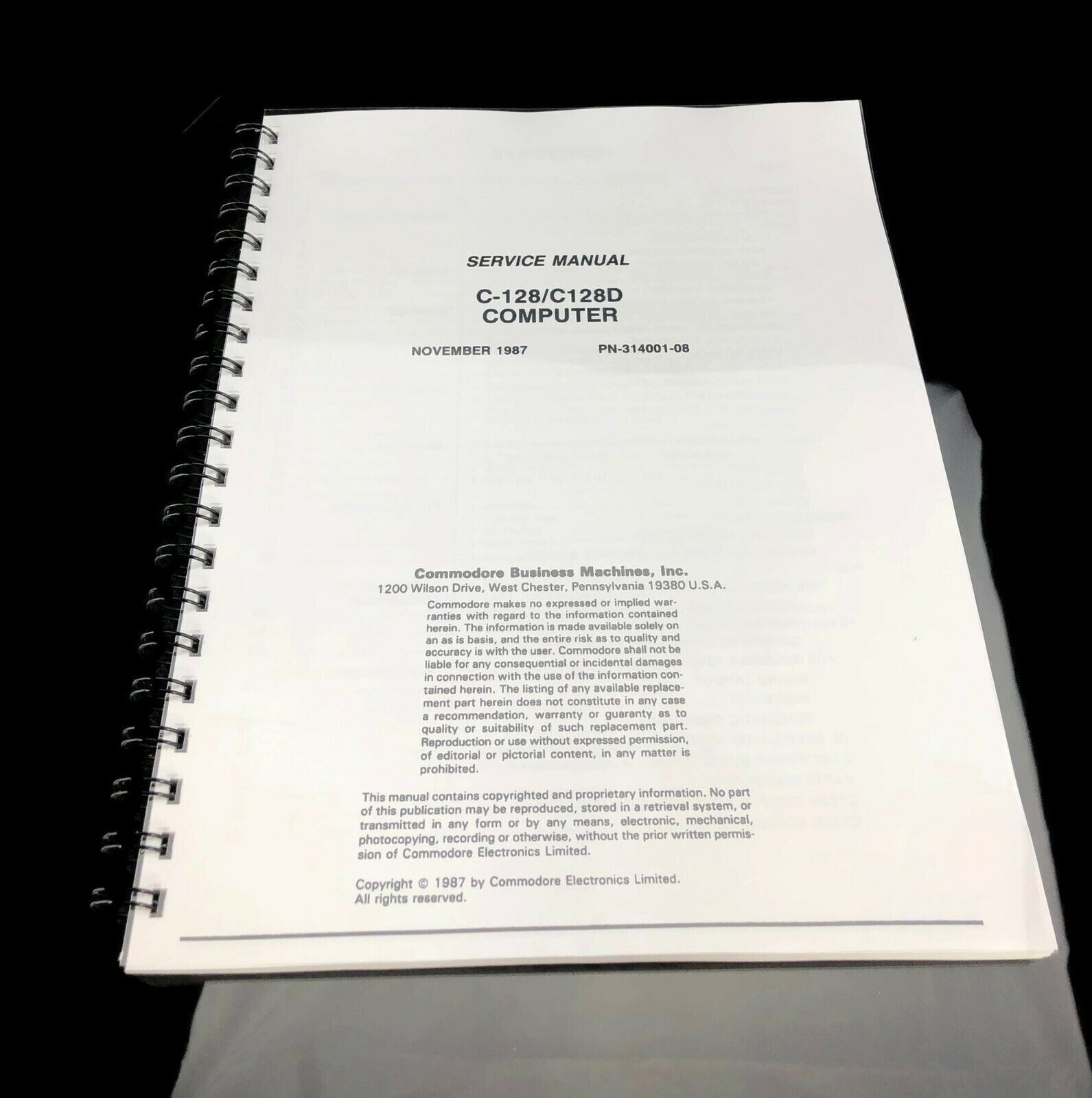 Commodore C 64 Service & Diagnostic & SX 64 Schematics & C 128D Service Bundle
