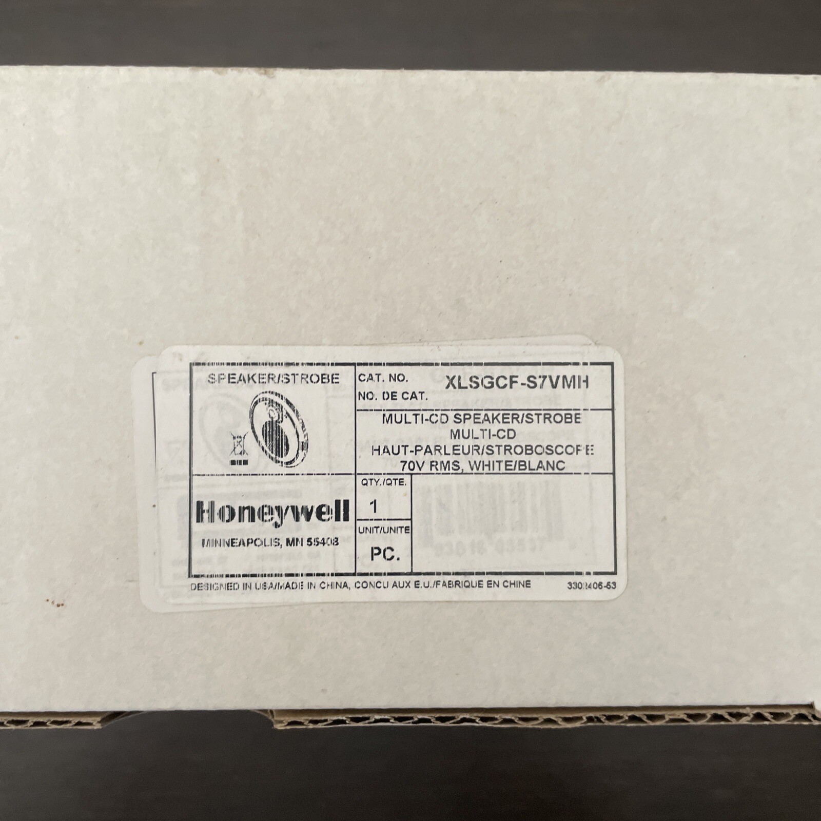 EST Edwards XLSGCF-S7VMH Speaker/Strobe Multi-CD White Fire Alarm