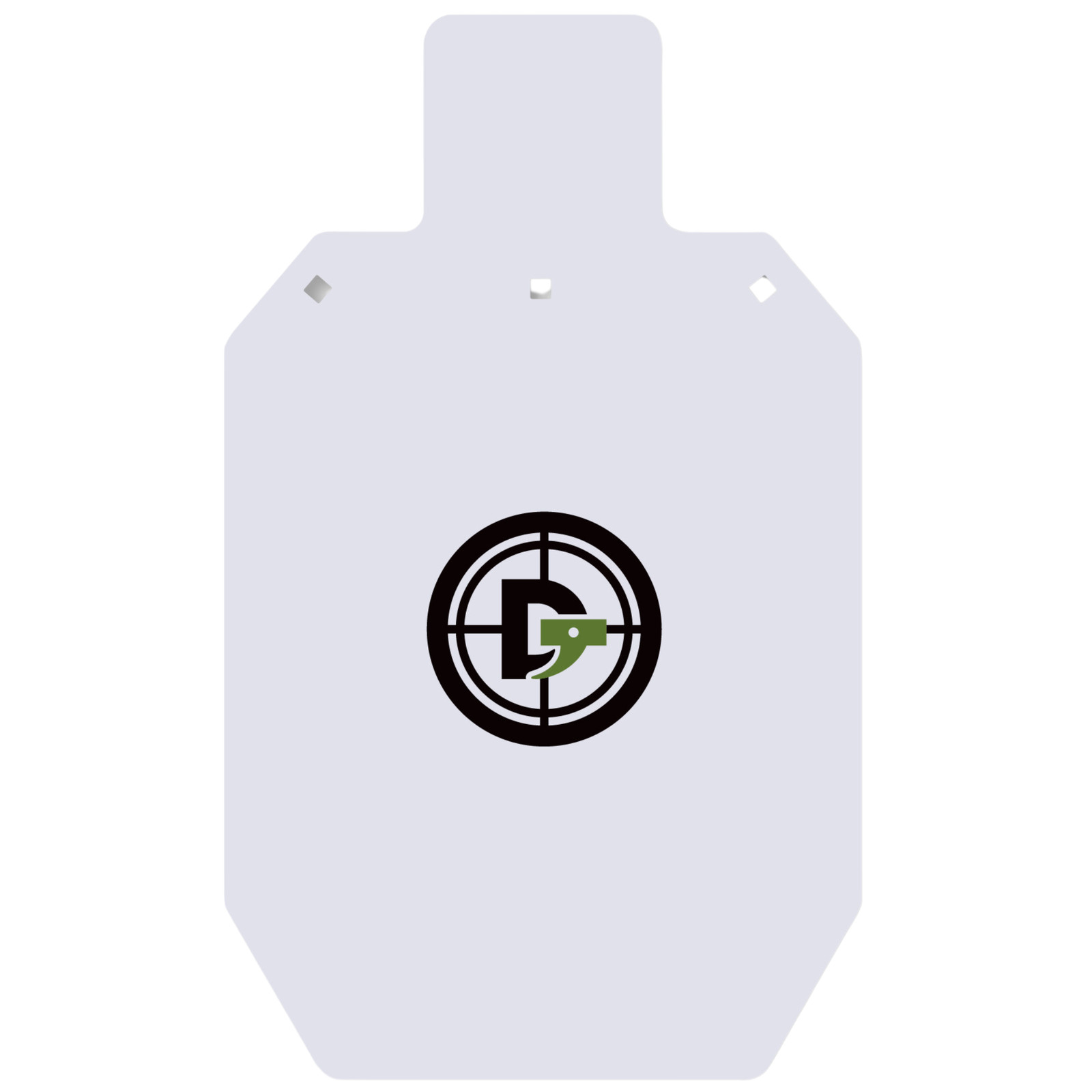 3/8 AR500 Torso Silhouette Steel Shooting Target 6"x10" 12"x20" 18"x30" IPSC/IDP