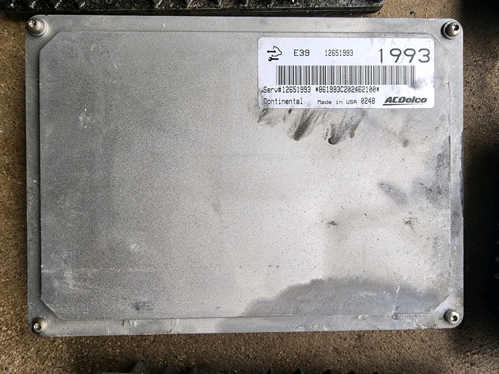 2010 2011 EQUINOX TERRAIN CADILLAC SRX ENGINE CONTROL MODULE ECM 12651993 1993