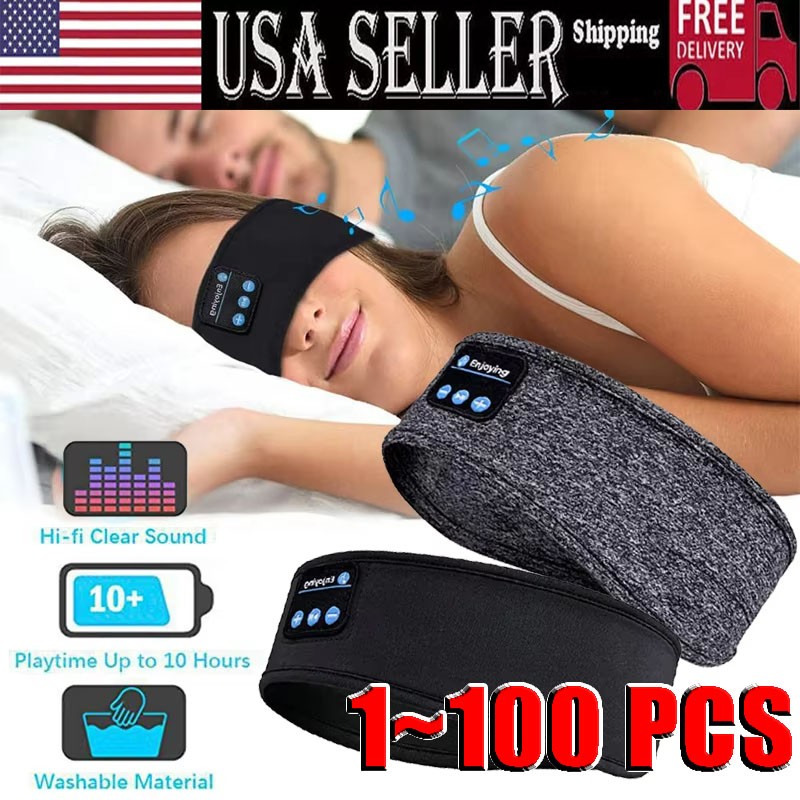 Sleep Headphones Bluetooth Sleeping Headband -Sleeping Headphones Cozy Bands Lot