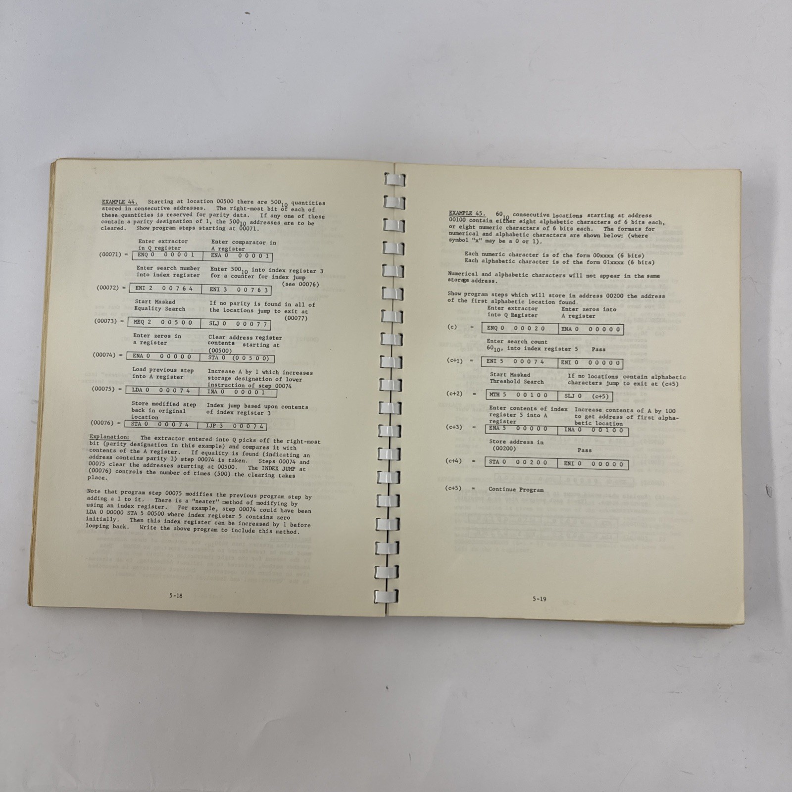 1961 Control Data 1604 Computer Programming Training Manual CDC Vintage